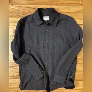 Rhythm Charcoal Button-Up Shirt